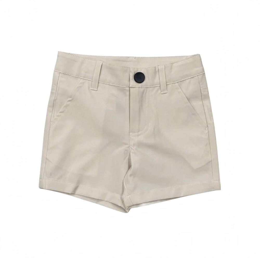 NEW BABYSPROUTS boy's dressy shorts in sand